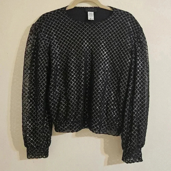 KMW Metallic Blouse - Picture 1 of 4